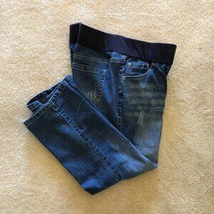 Planet Motherhood Maternity Jean Capris Size Medium